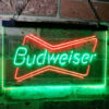 Budweiser Double Bar Neon Light LED Sign Man Cave Decor