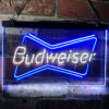 Budweiser Double Bar Neon Light LED Sign Man Cave Decor