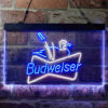 Budweiser Duck Hunting Man Cave LED Sign Home Bar Decor