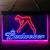 Budweiser Exotic Dancer Stripper LED Sign Man Cave Home Bar Decor