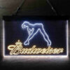 Budweiser Exotic Dancer Stripper LED Sign Man Cave Home Bar Decor