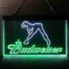 Budweiser Exotic Dancer Stripper LED Sign Man Cave Home Bar Decor