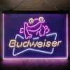 Budweiser Frog 3-Color LED Sign Man Cave Home Bar Pub Decor