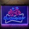 Budweiser Frog 3-Color LED Sign Man Cave Home Bar Pub Decor