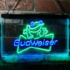 Budweiser Frog Decor LED Sign Man Cave Home Bar Pub Decor