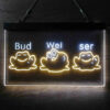 Budweiser Frogs Singing LED Sign Home Bar Decor