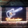 Budweiser Guitar LED Sign Man Cave Home Bar Pub Decor