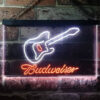 Budweiser Guitar LED Sign Man Cave Home Bar Pub Decor