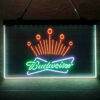 Budweiser King of Club 3-Color LED Sign Man Cave Home Bar Pub Decor