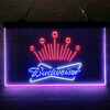 Budweiser King of Club 3-Color LED Sign Man Cave Home Bar Pub Decor