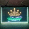 Budweiser King of Club 3-Color LED Sign Man Cave Home Bar Pub Decor