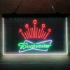 Budweiser King of Club 3-Color LED Sign Man Cave Home Bar Pub Decor