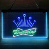 Budweiser King of Club 3-Color LED Sign Man Cave Home Bar Pub Decor