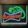 Budweiser Lizard 3-Color LED Sign Man Cave Home Bar Pub Decor