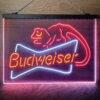 Budweiser Lizard 3-Color LED Sign Man Cave Home Bar Pub Decor