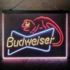 Budweiser Lizard 3-Color LED Sign Man Cave Home Bar Pub Decor