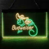 Budweiser Lizard Cowboys Mexico LED Sign Man Cave Home Bar Pub Decor