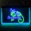 Budweiser Lizard Cowboys Mexico LED Sign Man Cave Home Bar Pub Decor