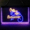 Budweiser Lizard Cowboys Mexico LED Sign Man Cave Home Bar Pub Decor