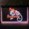 Budweiser Lizard Cowboys Mexico LED Sign Man Cave Home Bar Pub Decor