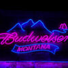 Budweiser Montana LED Sign Home Bar Decor