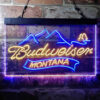 Budweiser Montana LED Sign Home Bar Decor