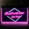 Budweiser On Tap LED Sign Man Cave Home Bar Pub Decor