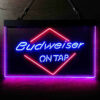 Budweiser On Tap LED Sign Man Cave Home Bar Pub Decor