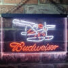 Budweiser Plane Game Room LED Sign Man Cave Home Bar Pub Decor