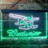 Budweiser Plane Game Room LED Sign Man Cave Home Bar Pub Decor