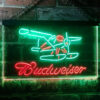 Budweiser Plane Game Room LED Sign Man Cave Home Bar Pub Decor