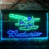 Budweiser Plane Game Room LED Sign Man Cave Home Bar Pub Decor