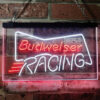 Budweiser Racing Car LED Sign Man Cave Home Bar Pub Decor