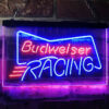 Budweiser Racing Car LED Sign Man Cave Home Bar Pub Decor