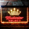 Budweiser Select Crown Classic LED Sign Man Cave Home Bar Pub Decor