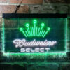 Budweiser Select Crown Classic LED Sign Man Cave Home Bar Pub Decor