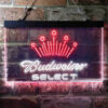 Budweiser Select Crown Classic LED Sign Man Cave Home Bar Pub Decor