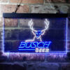 Busch Cabin Deer Hunt LED Sign Home Bar Decor