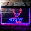 Busch Cabin Deer Hunt LED Sign Home Bar Decor