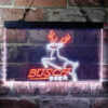 Busch Deer Jump Grassland LED Sign Home Bar Decor