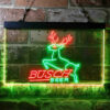 Busch Deer Jump Grassland LED Sign Home Bar Decor