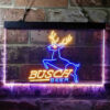 Busch Deer Jump Grassland LED Sign Home Bar Decor