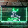 Busch Deer Jump Grassland LED Sign Home Bar Decor