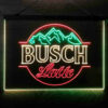 Busch Latte Mountain 3-Color LED Sign Man Cave Home Bar Pub Decor