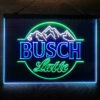 Busch Latte Mountain 3-Color LED Sign Man Cave Home Bar Pub Decor