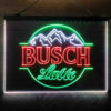 Busch Latte Mountain 3-Color LED Sign Man Cave Home Bar Pub Decor