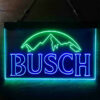 Busch Snow Mountain Home Bar Neon Light LED Sign Man Cave Decor