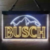 Busch Snow Mountain Home Bar Neon Light LED Sign Man Cave Decor