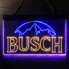 Busch Snow Mountain Home Bar Neon Light LED Sign Man Cave Decor