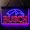 Busch Snow Mountain Home Bar Neon Light LED Sign Man Cave Decor